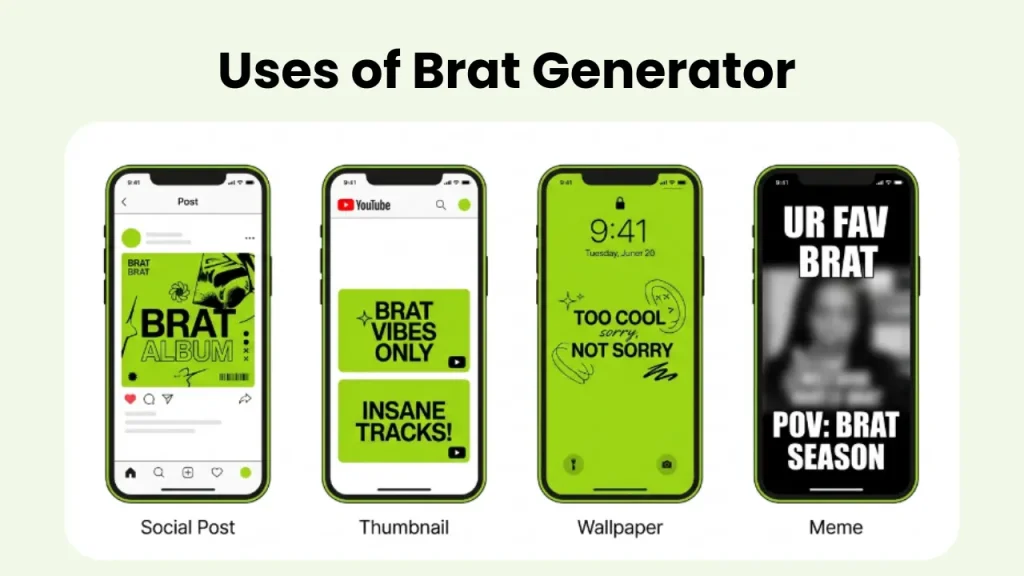 an image showing what you can cake with brat generator